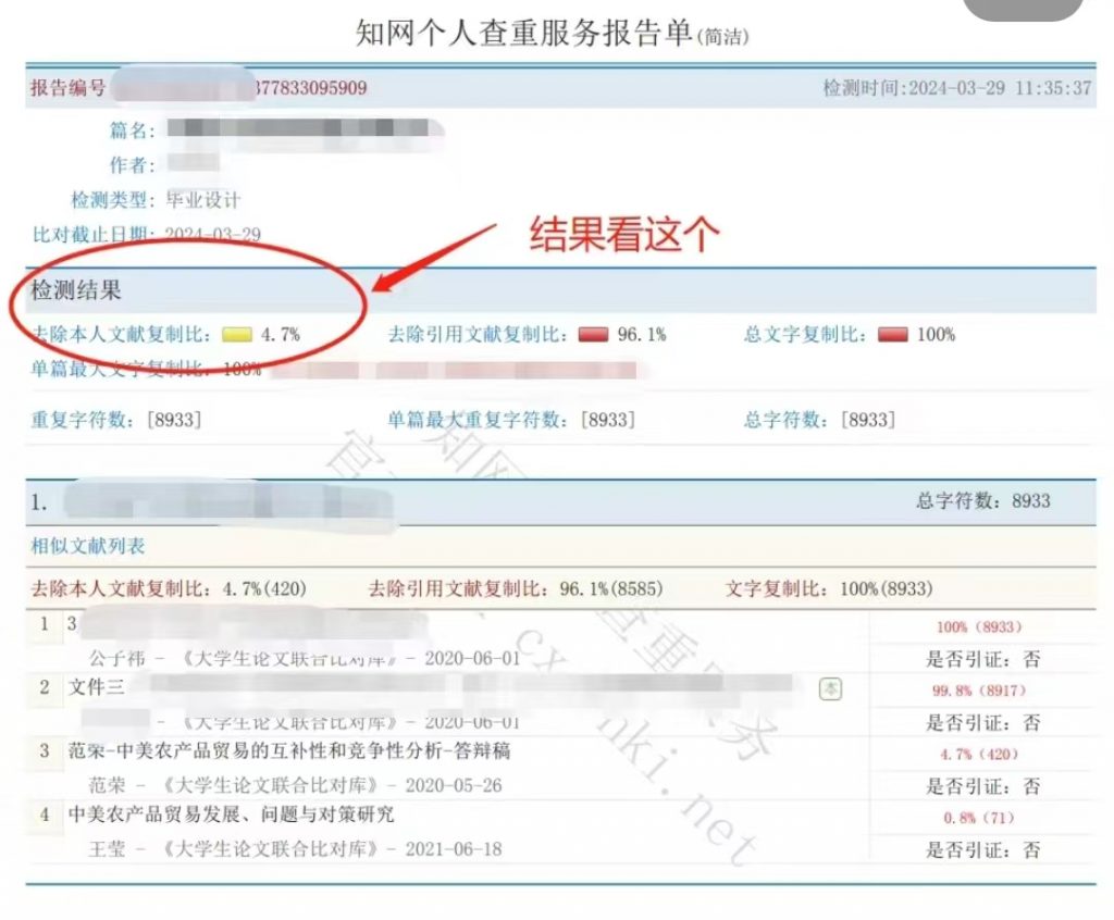 图片[7]-知网个人查重怎么查看报告？-解答论文写作中遇到的1000个问题第36期-小张改写