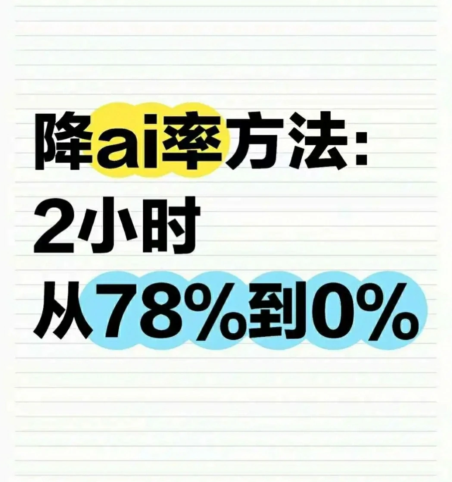 当论文被标AI率爆表时，谁懂这种崩溃 ！-第87期-小张改写