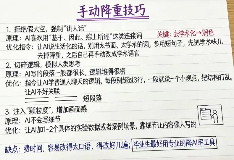AI率从80%降到10%！这篇免费降aigc干货与工具测评，教你如何有效降低AI率（附避坑指南）-第100期-小张改写
